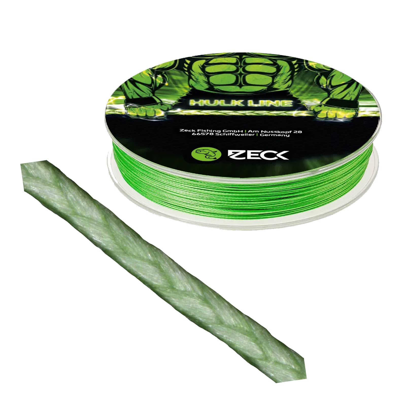 Zeck Hulk Line 0,33mm 210m geflochtene Wels-Spinnschnur