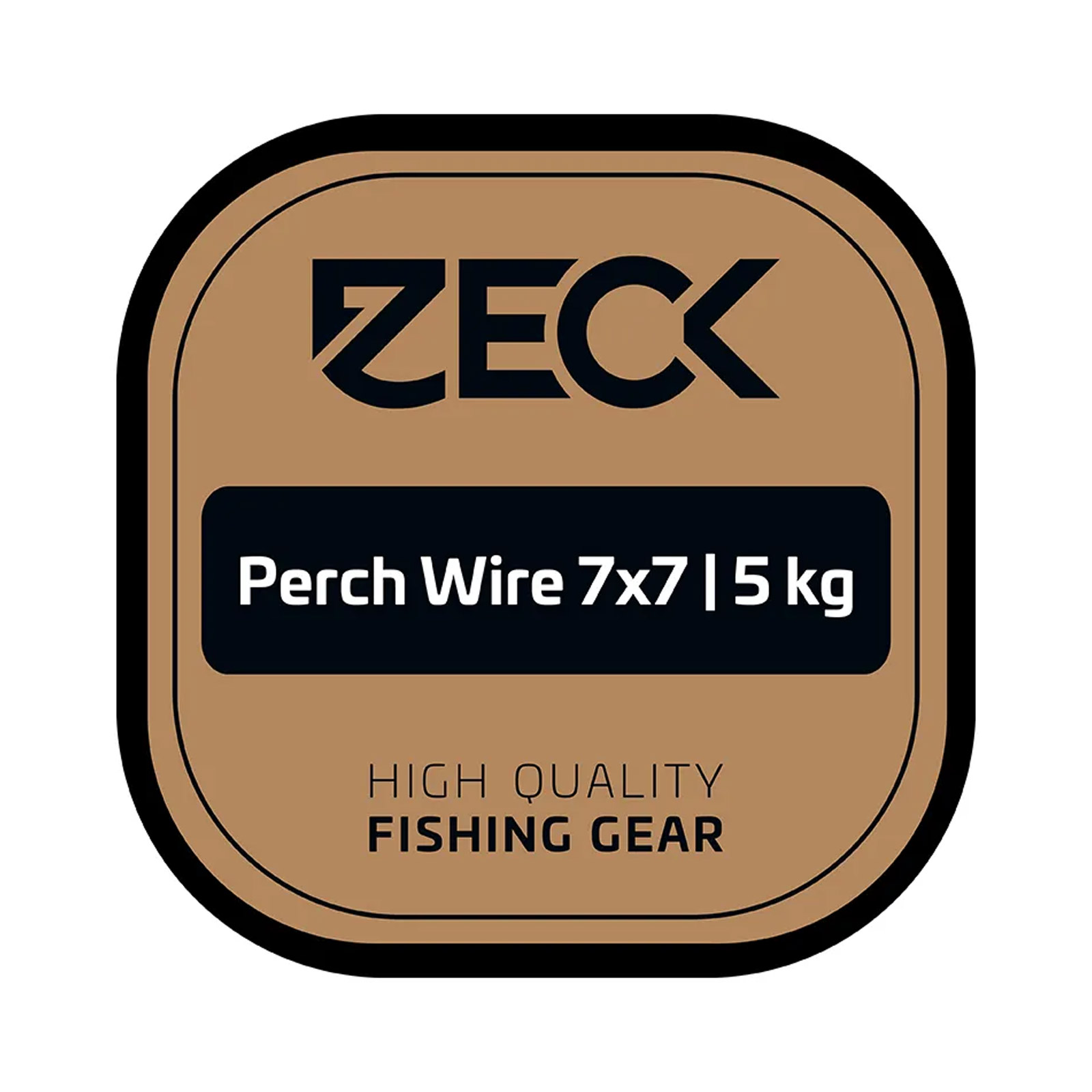 Zeck Perch Wire 7×7 20mm 5kg 4m Stahlvorfach