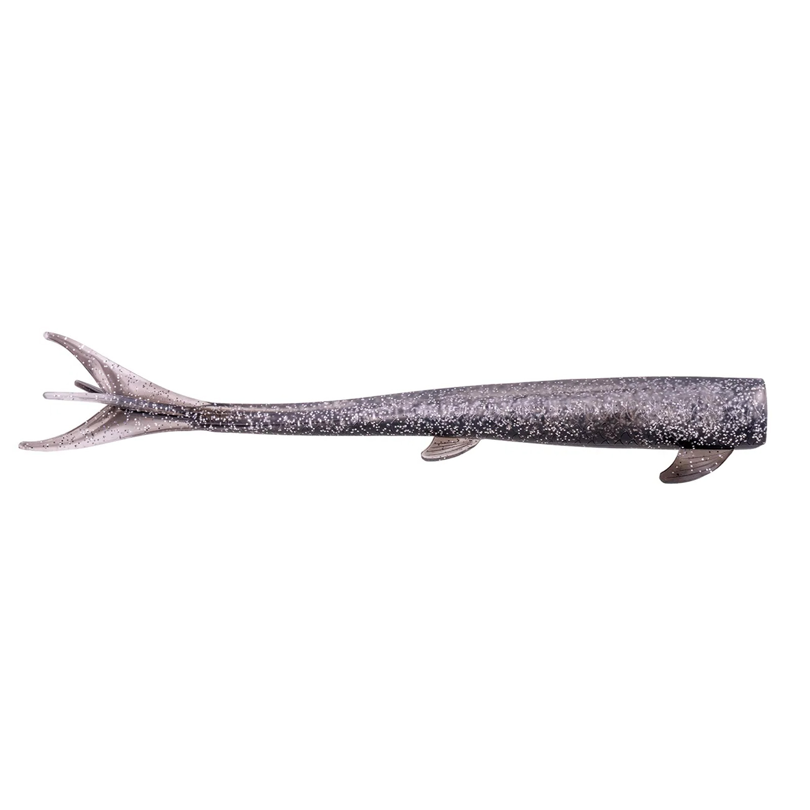 Zeck ZANDER Pelagi 20cm Rauchglitter 2pcs Gummifisch