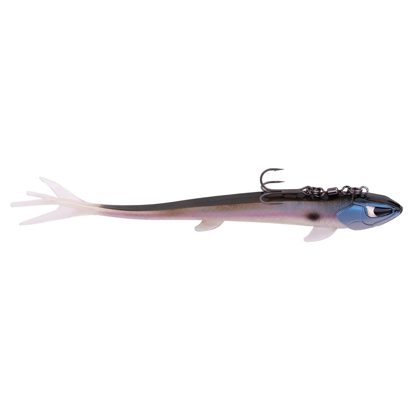 Zeck ZANDER Pelagi Set 20cm 60g Blue Pearl Gummifisch montiert
