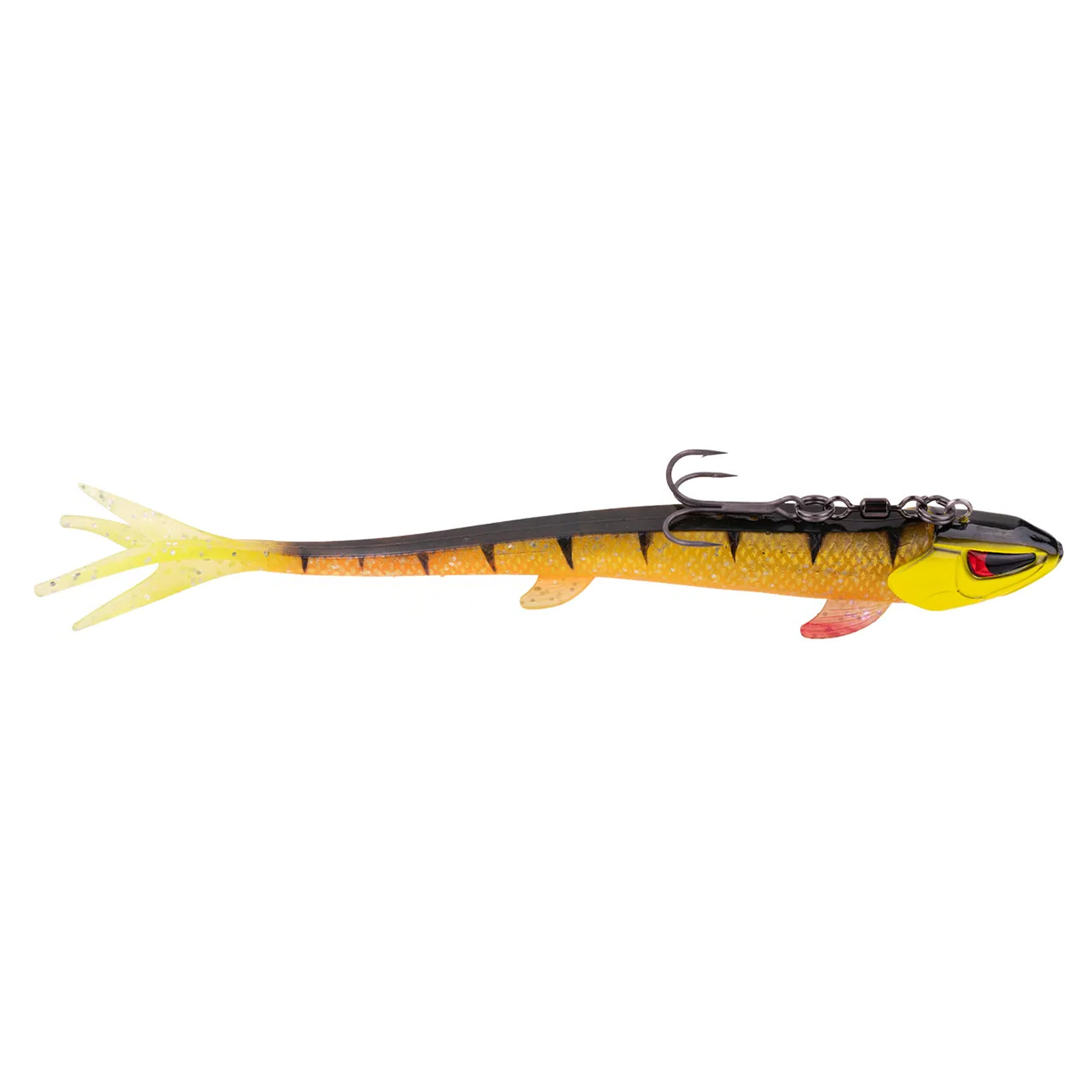 Zeck ZANDER Pelagi Set 20cm 60g Shock Perch Gummifisch montiert