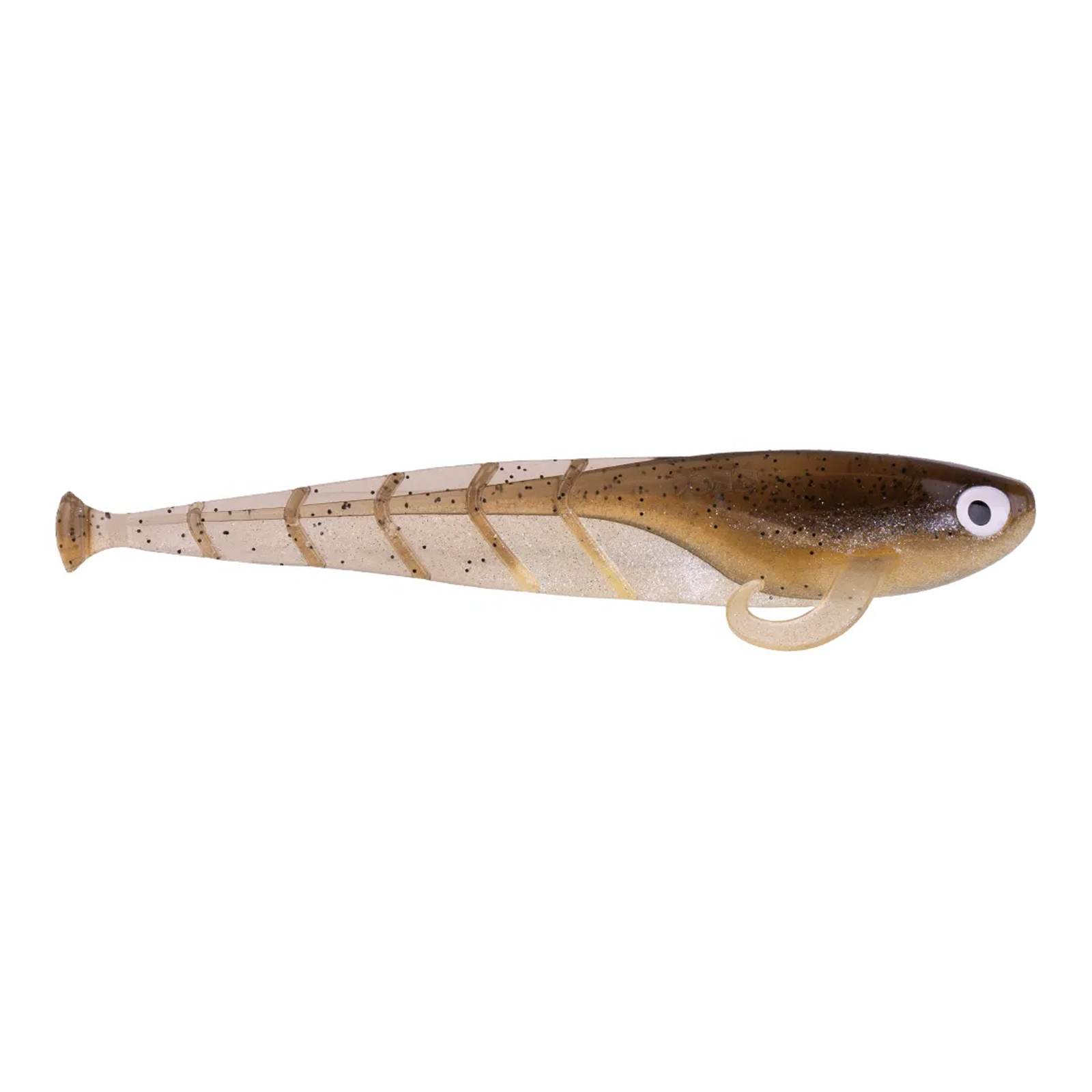 Zeck ZANDER Quappie 15cm Brauni 2 pcs Gummifisch